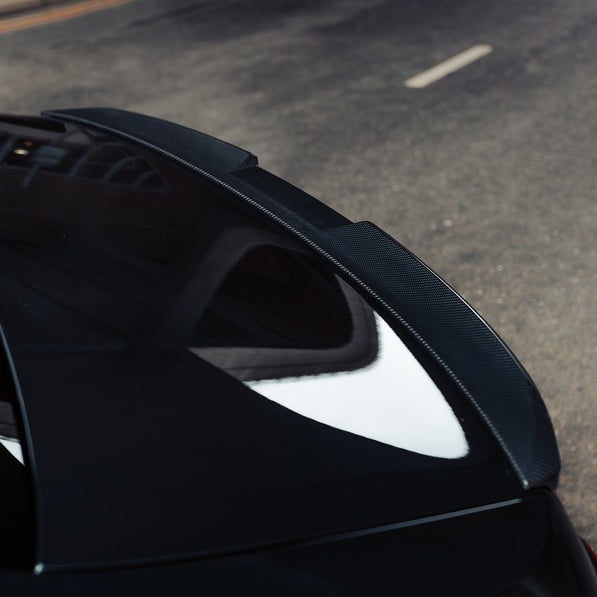 MHC+ BMW G90 M5 Performance Style Rear Spoiler In Pre Preg Carbon Fibre