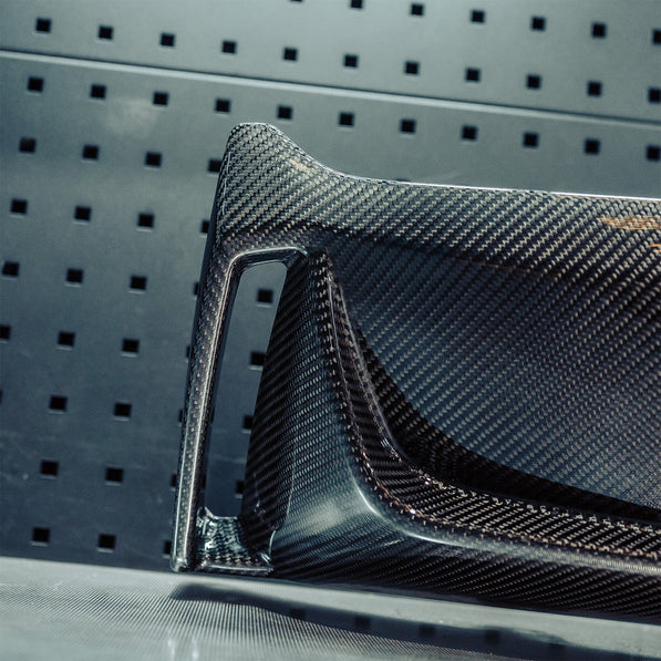MHC+ BMW F22/F23 M235i & M240i Ultra Aggressive Style Rear Diffuser In Pre Preg Carbon Fibre