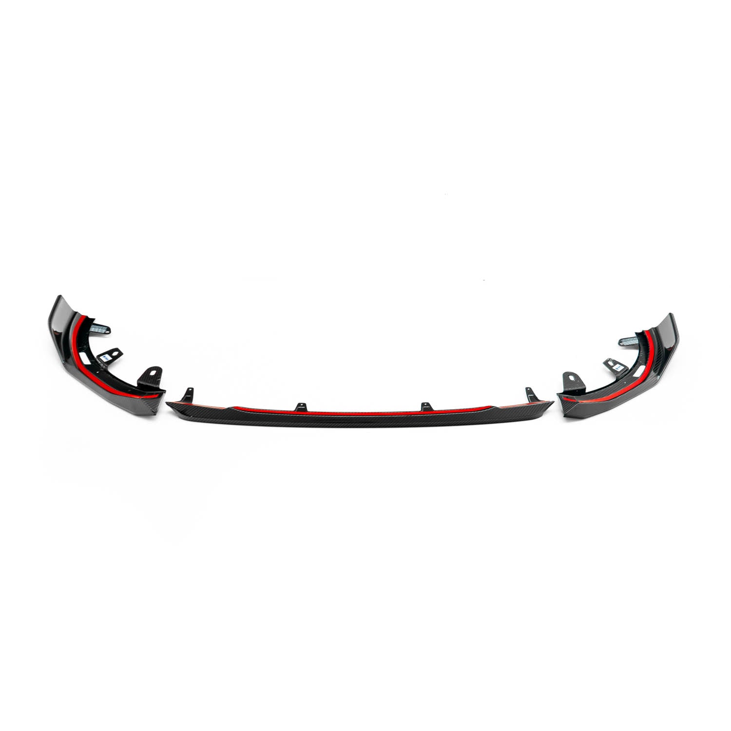 MHC+ BMW M240i Performance Style Front Splitter In Pre Preg Carbon Fibre (G42)