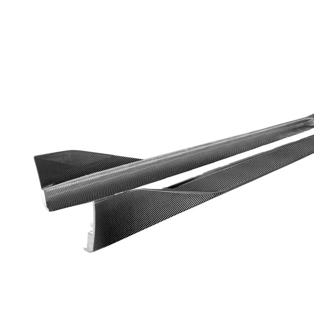 MHC+ BMW M3 Performance Style Side Skirts In Pre Preg Carbon Fibre (G80)