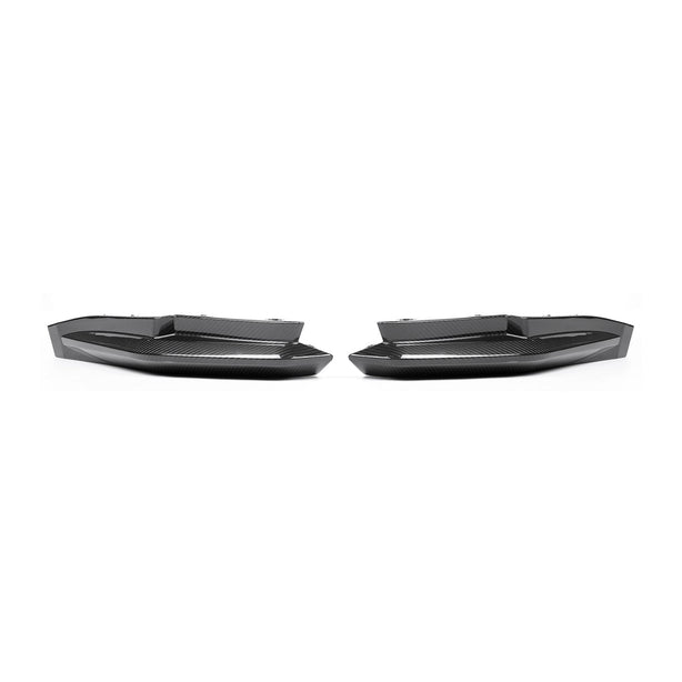 MHC+ BMW M4 OEM Style Replacement Rear Side Diffusers In Pre Preg Carbon Fibre (G82/G83)