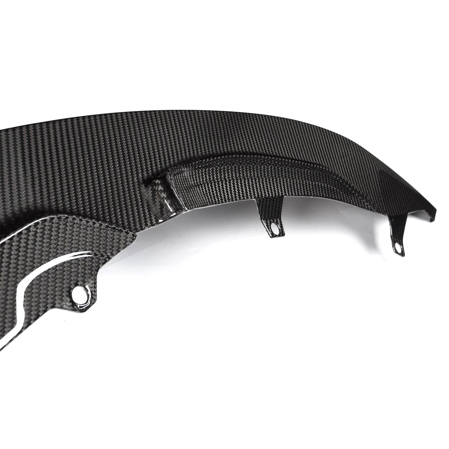 MHC+ BMW M3/M4 GT Style Front Splitter In Gloss Pre Preg Carbon Fibre (F80/F82/F83)