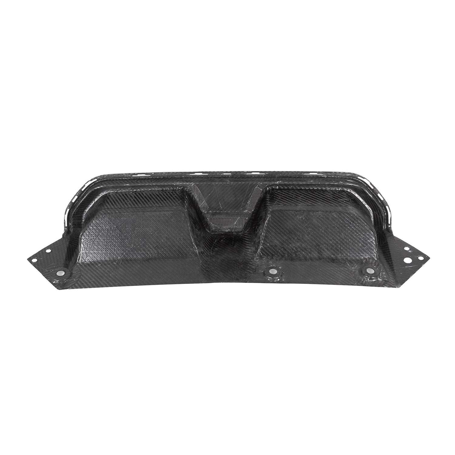 MHC+ BMW M5 LCI CS Style Rear Diffuser In Pre Preg Gloss Carbon Fibre (F90)