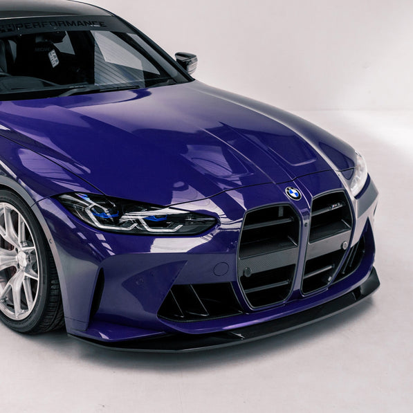 MHC+ BMW M3/M4 SP1 Front Splitter In Pre Preg Carbon Fibre (G80/G81/G82/G83)