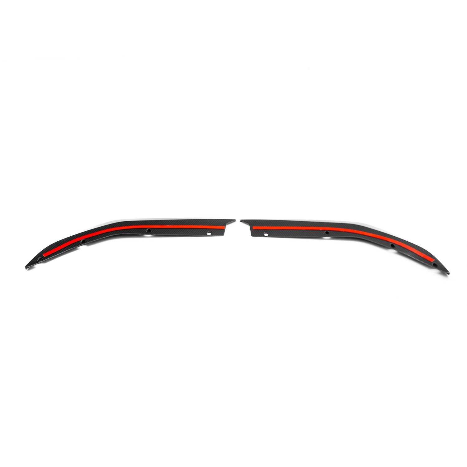 MHC+ BMW M4 SS1 Rear Side Splitters In Gloss Pre Preg Carbon Fibre (G82/G83)