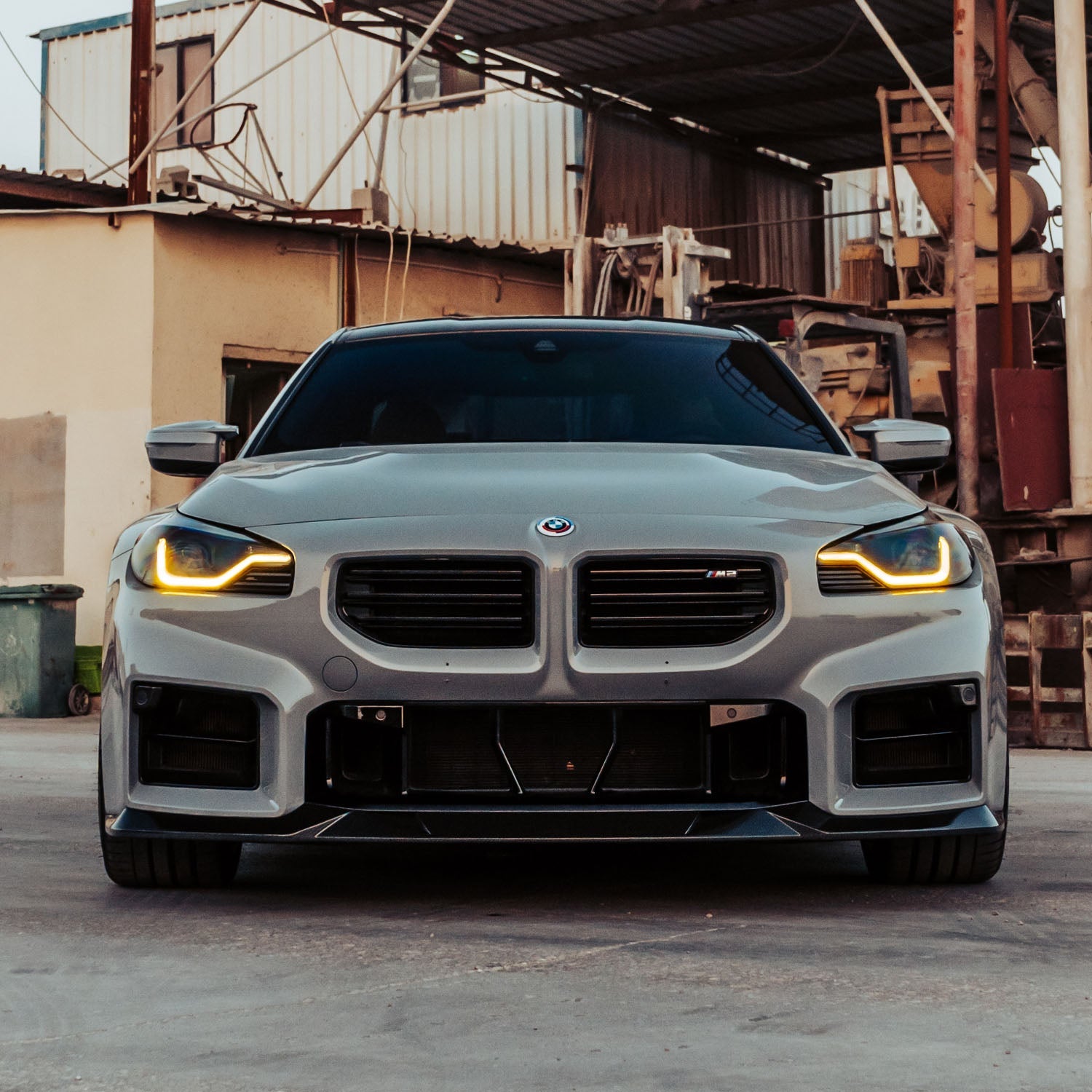 MHC+ BMW M2 G87 Edition 1 Front Splitter In Pre Preg Gloss Carbon Fibre (G87)