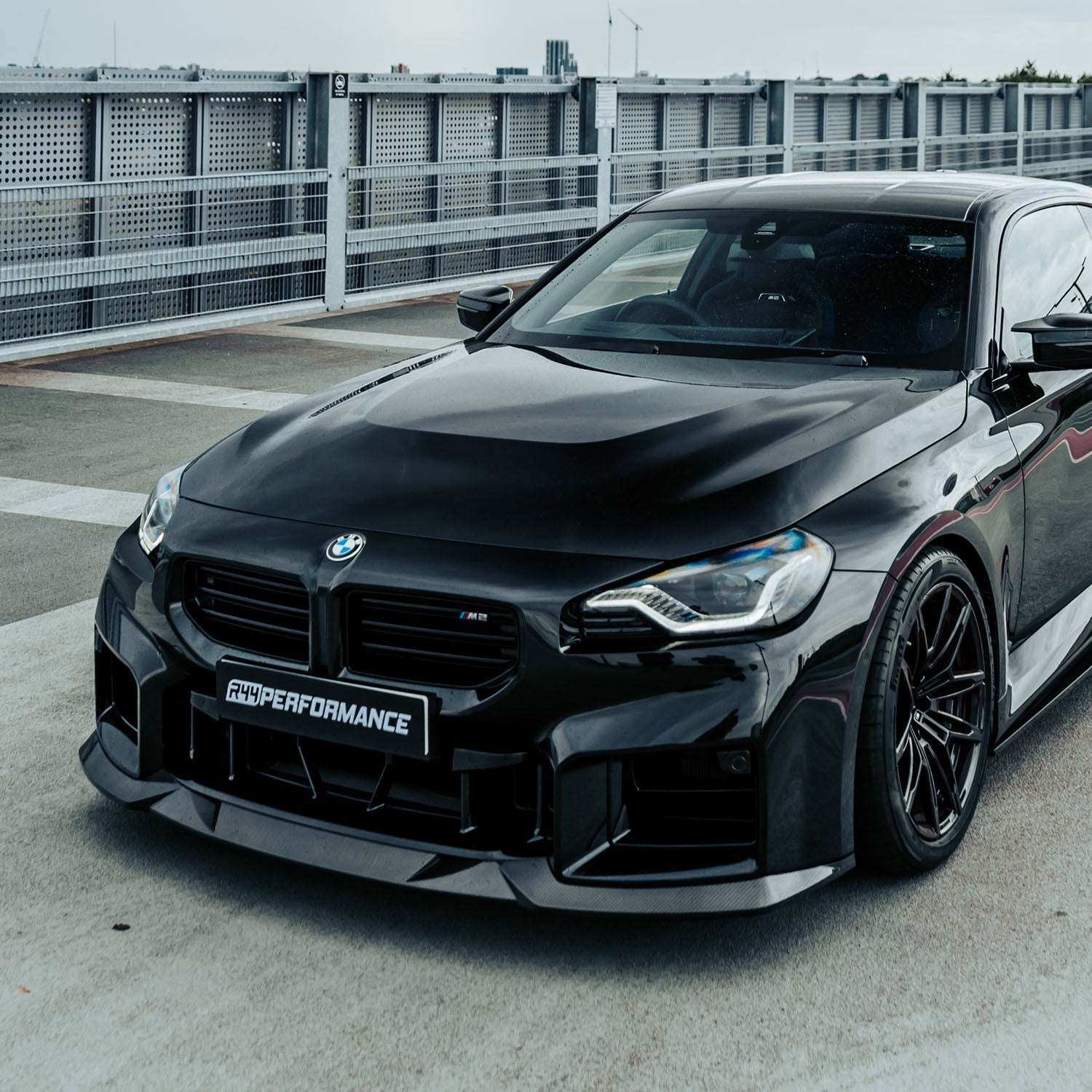 MHC+ BMW M2 G87 Edition 1 Front Splitter In Pre Preg Gloss Carbon Fibre (G87)