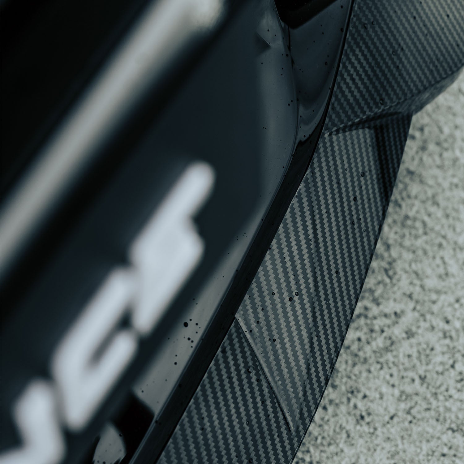 MHC+ BMW M2 G87 Edition 1 Front Splitter In Pre Preg Gloss Carbon Fibre (G87)