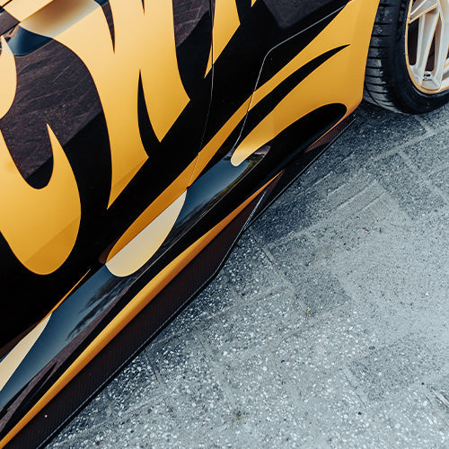 MHC+ BMW M2 G87 Edition 1 Side Skirts In Pre Preg Gloss Carbon Fibre (G87)