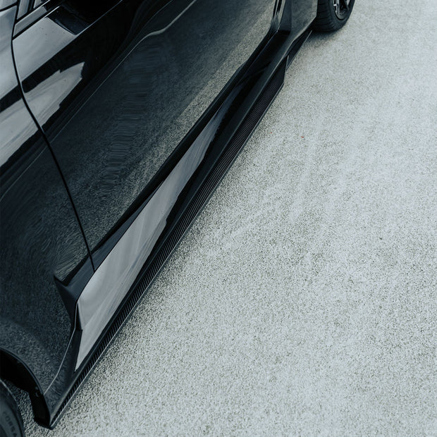 MHC+ BMW M2 G87 Edition 1 Side Skirts In Pre Preg Gloss Carbon Fibre (G87)