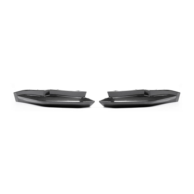 MHC+ BMW M3 OEM Style Replacement Rear Side Diffusers In Pre Preg Carbon Fibre (G80/G81)