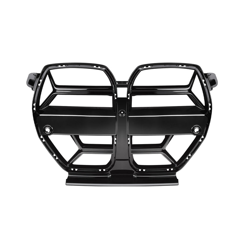 MHC Black BMW M3/M4 CSL Style Front Grille In Gloss Black (G80/G81/G82/G83)
