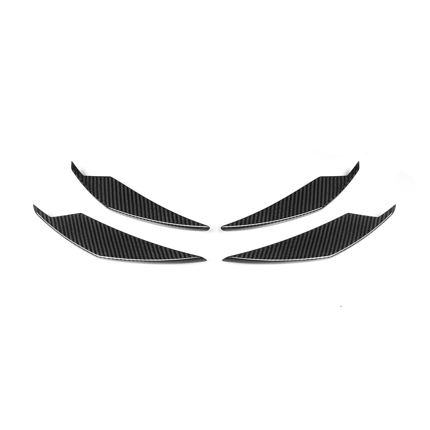 MHC+ BMW M3/M4 AC Style Canards In Pre Preg Carbon Fibre (G80/G81/G82/G83)