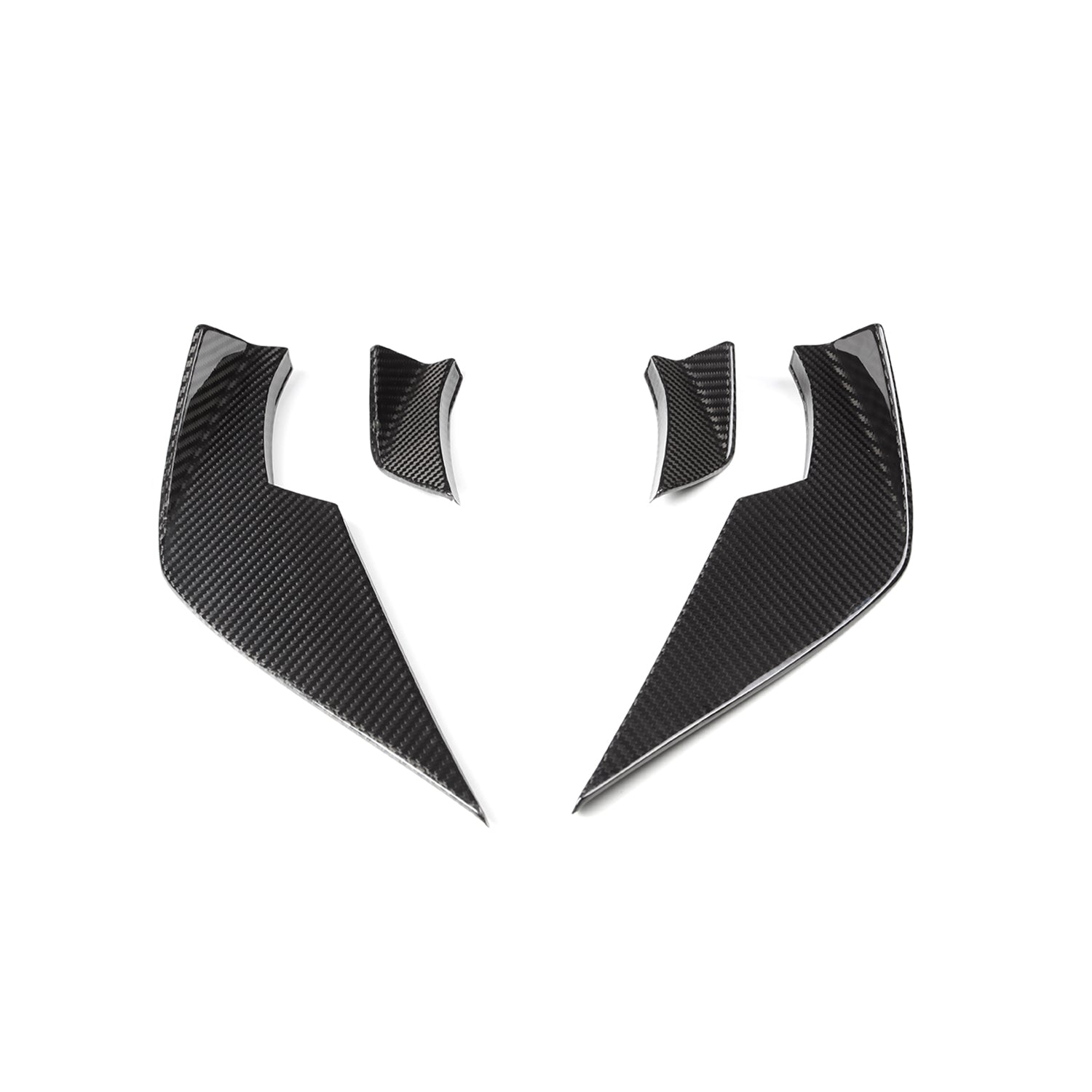 MHC+ BMW M3/M4 GT Style Canards In Pre Preg Carbon Fibre (G80/G81/G82/G83)