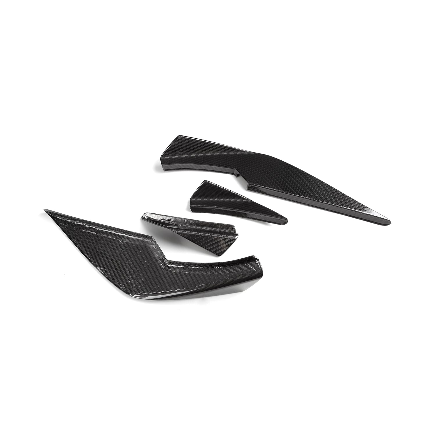 MHC+ BMW M3/M4 GT Style Canards In Pre Preg Carbon Fibre (G80/G81/G82/G83)
