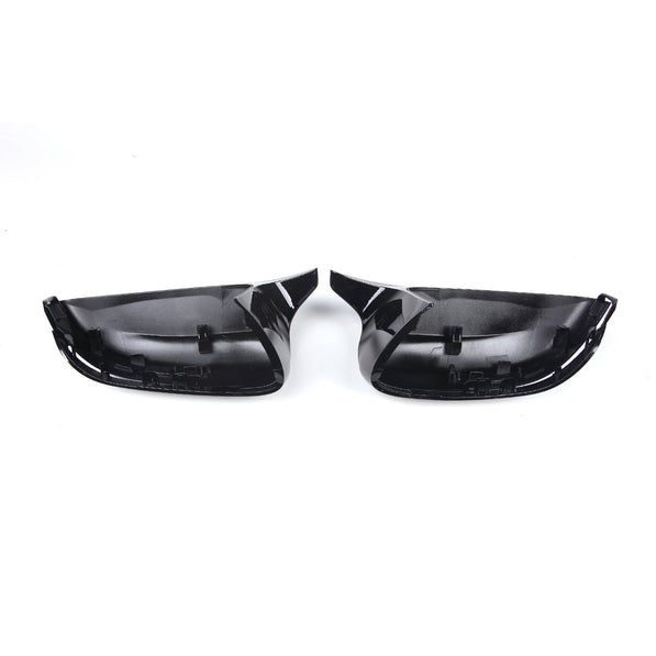 MHC Black BMW M Style Wing Mirror Covers In Gloss Black RHD (G20/G21/G22/G23/G30)