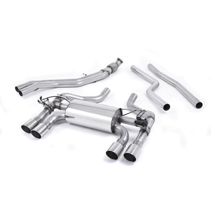 Milltek BMW F87 M2 Cat-Back Hollowtek Twin Valved System