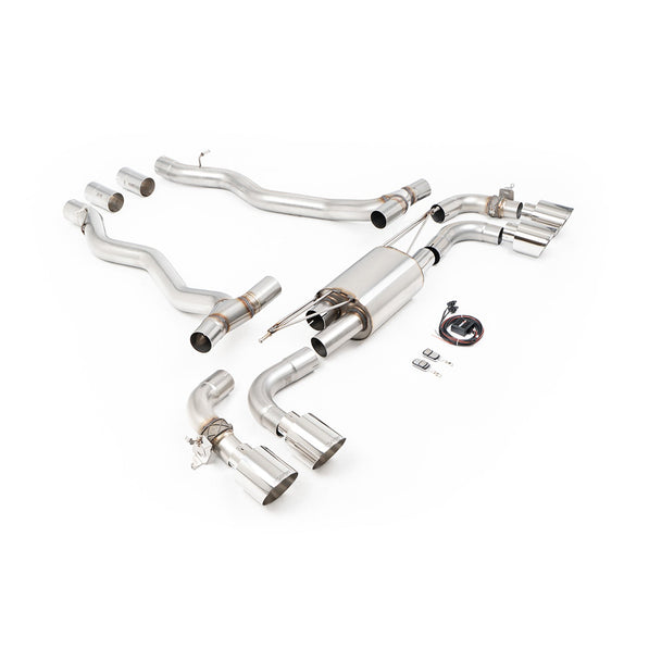 Milltek Sport BMW G90 & G99 M5 Axle Back Exhaust System (NAS/ROW Spec Vehicles)