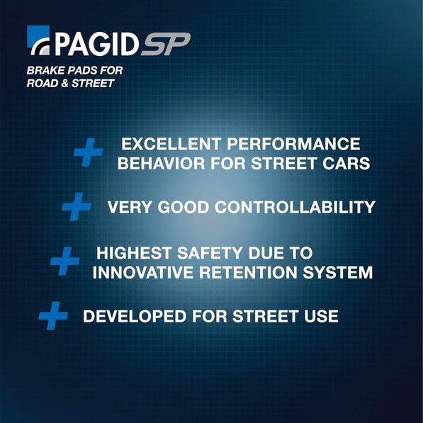 Pagid Street+ Front Brake Pads For BMW E90, E92 & E93 M3