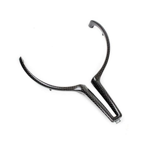 SHFT BMW F Series M Steering Wheel Trim Insert In Gloss Carbon Fibre