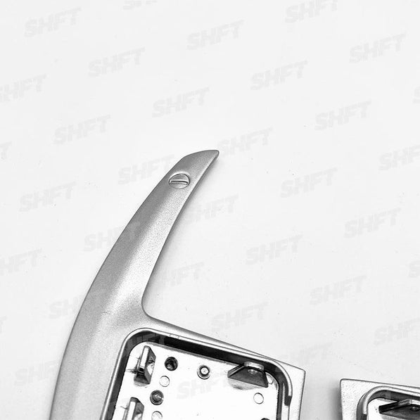SHFT BMW G Series Automatic Paddle Shifters In Silver/Black Alloy