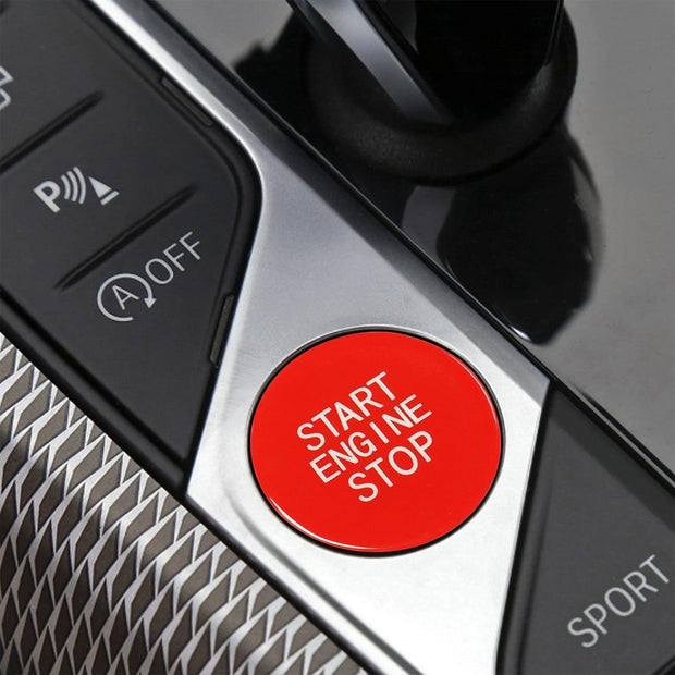 SHFT BMW G Series Start-Stop Engine Button In Red
