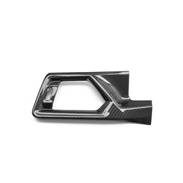 SHFT BMW M3/M4 Interior Air Vent Trim In Gloss Carbon Fibre (G80/G81/G82/G83 LCI Left-hand drive)