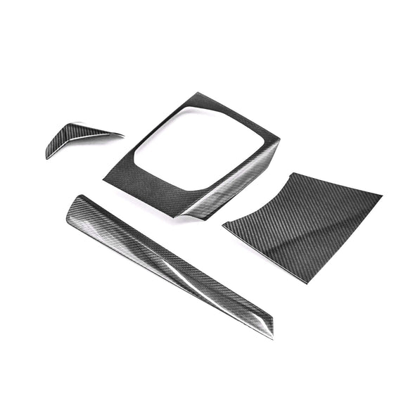 SHFT BMW M3/M4/M240i LHD Interior Trim Set In Gloss Pre Preg Carbon Fibre (G Series)