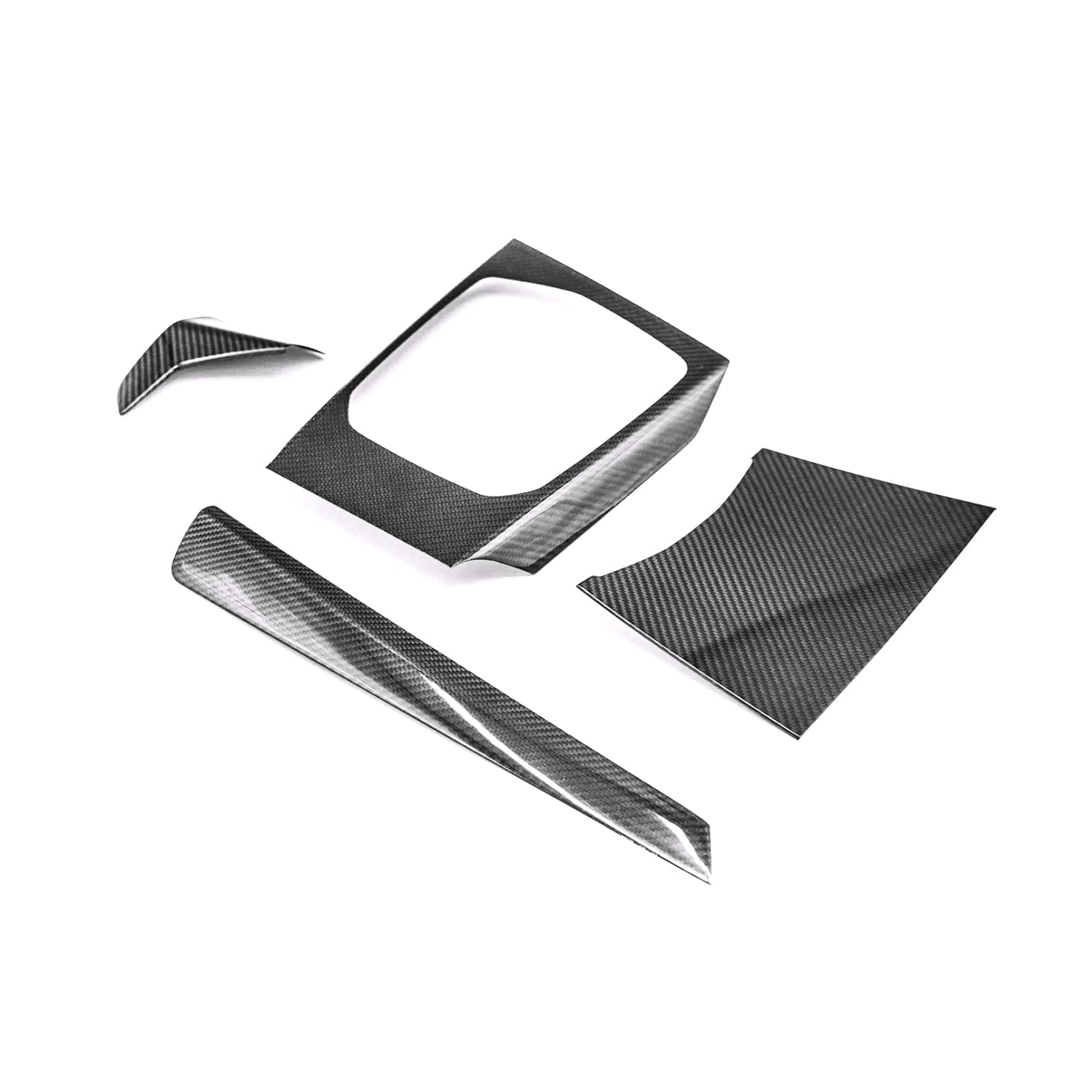 SHFT BMW M3/M4/M240i LHD Interior Trim Set In Gloss Pre Preg Carbon Fibre (G Series)