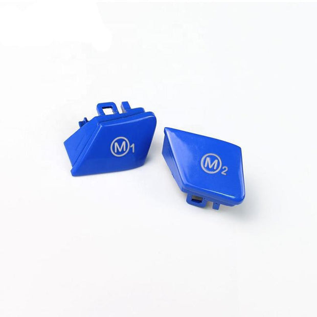 SHFT BMW Steering Wheel M Mode Buttons M1 & M2 In Blue
