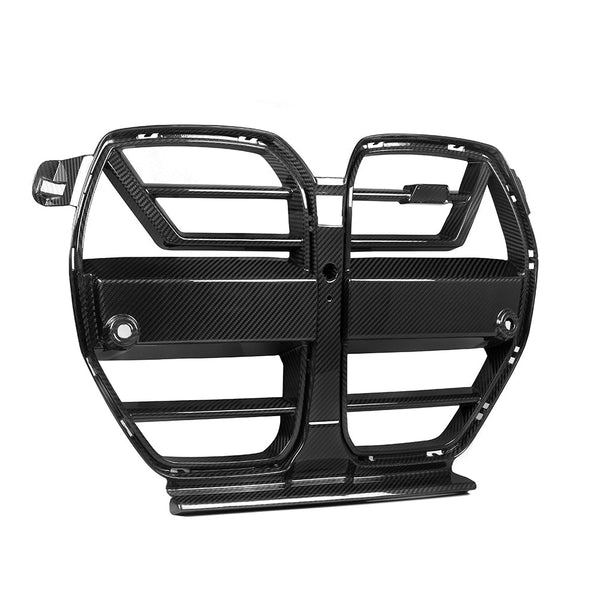 SooQoo BMW M3/M4 SQ-GT Front Grille In Gloss Pre Preg Carbon Fibre (G80/G81/G82/G83)