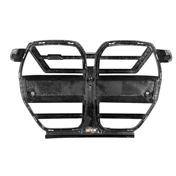 SooQoo BMW M3/M4 SQ-GT Front Grille In Gloss Pre Preg Carbon Fibre (G80/G81/G82/G83)