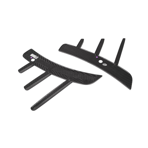 SooQoo BMW G22 G23 4 Series Front Side Fender Trims In Gloss Carbon Fibre