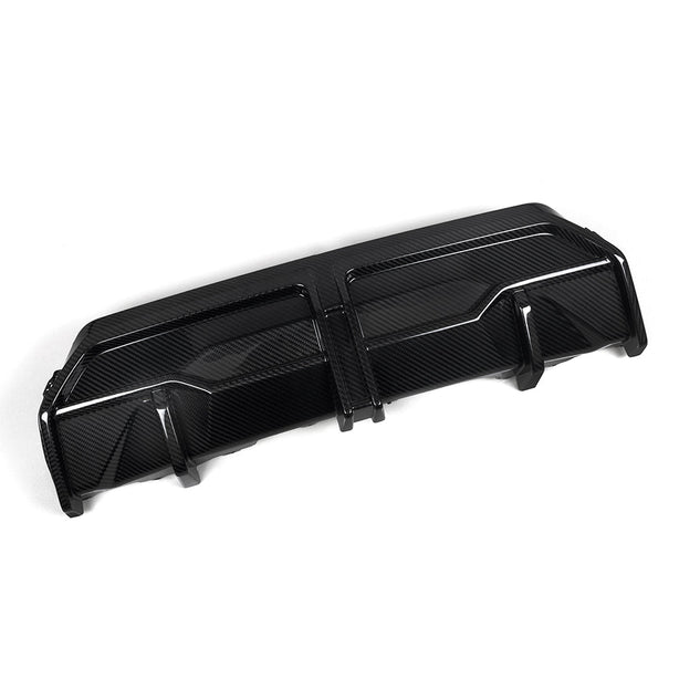 SooQoo BMW G42 M240i Rear Diffuser In Gloss Carbon Fibre