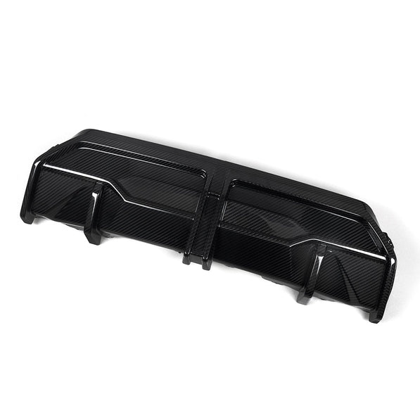 SooQoo BMW G42 M240i Rear Diffuser In Gloss Carbon Fibre