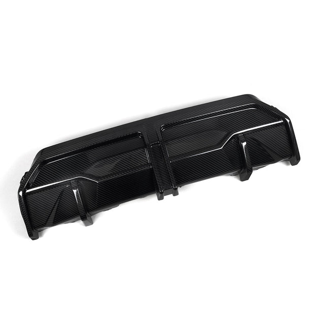 SooQoo BMW G42 M240i Rear Diffuser In Gloss Carbon Fibre