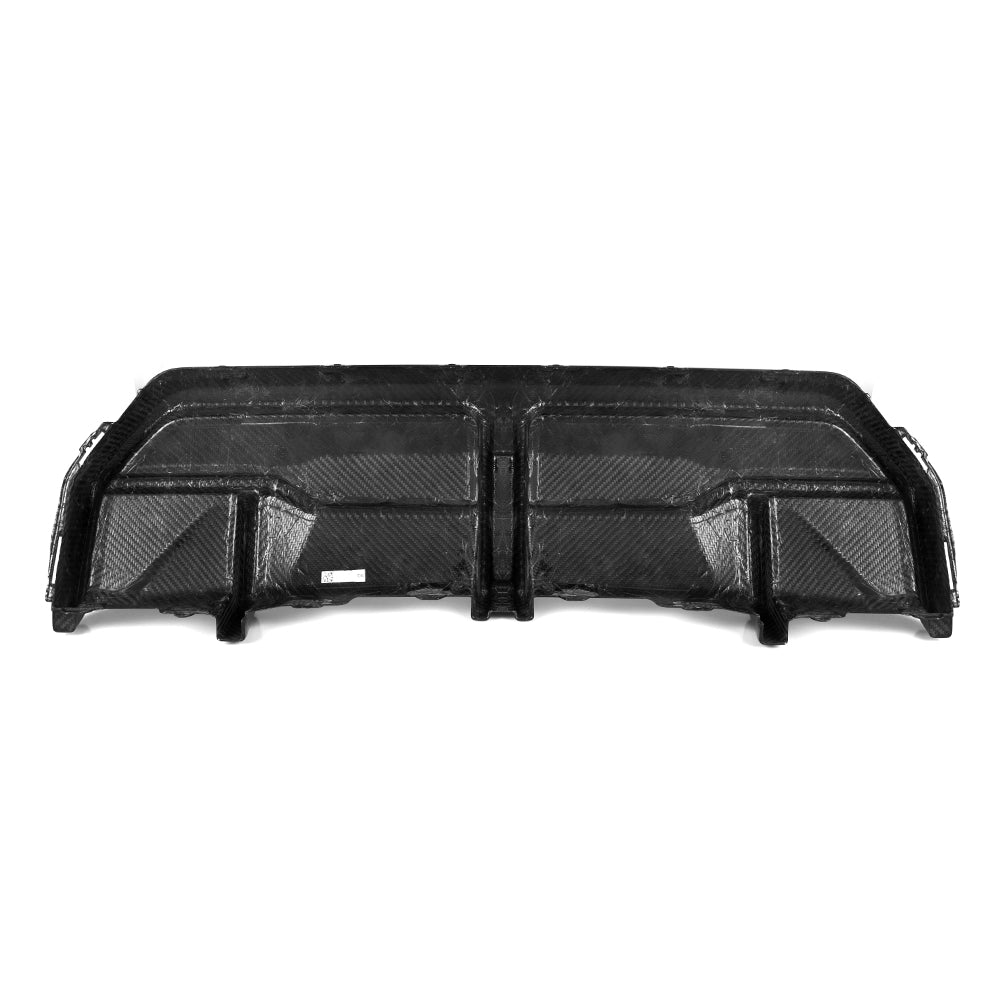 SooQoo BMW G42 M240i Rear Diffuser In Gloss Carbon Fibre