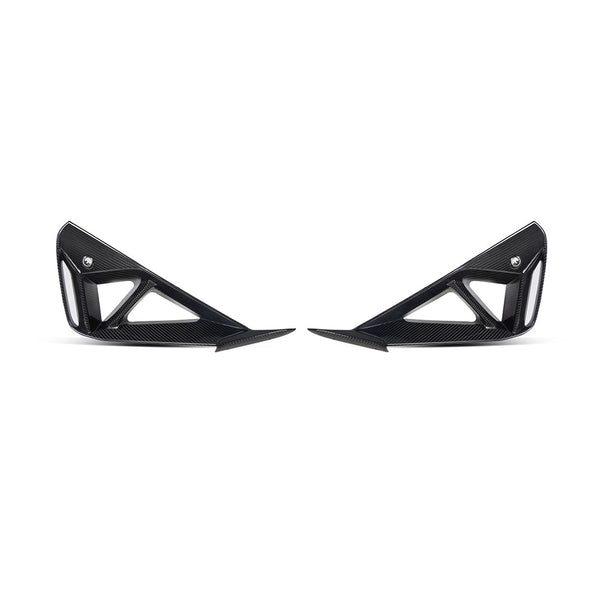 SooQoo BMW G42 M240i Front Ducts In Gloss Carbon Fibre