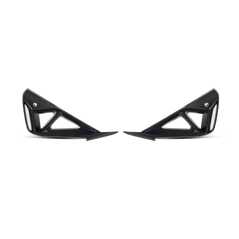 SooQoo BMW G42 M240i Front Ducts In Gloss Carbon Fibre