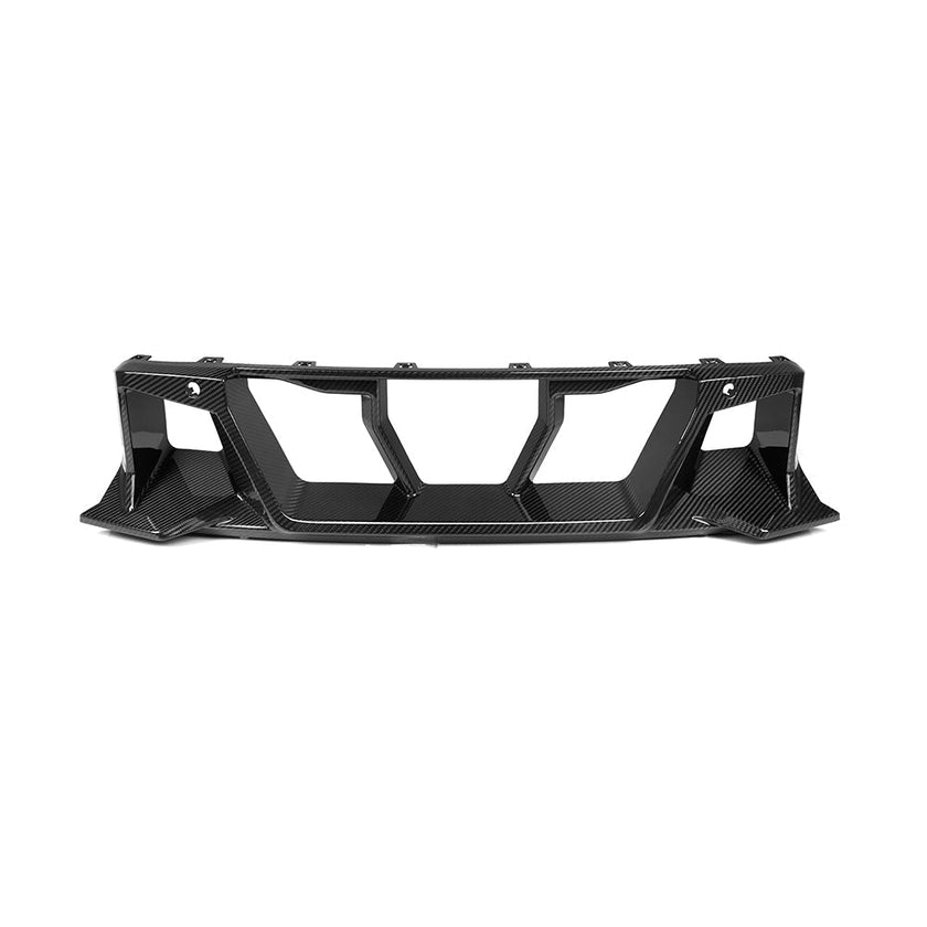 SooQoo BMW G87 M2 Ultra Aggressive Front Bumper Trim In Gloss Carbon Fibre