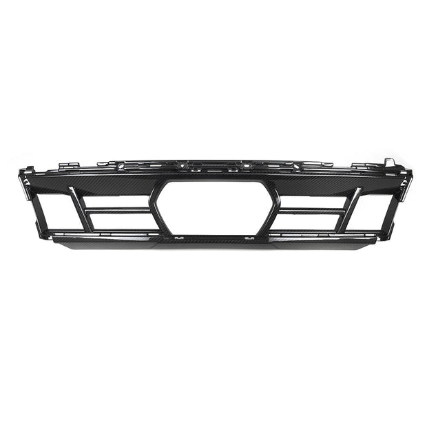 SooQoo BMW G05 X5 LCI Front Bumper Trim In Gloss Carbon Fibre