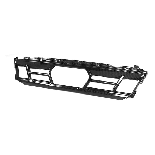 SooQoo BMW G05 X5 LCI Front Bumper Trim In Gloss Carbon Fibre