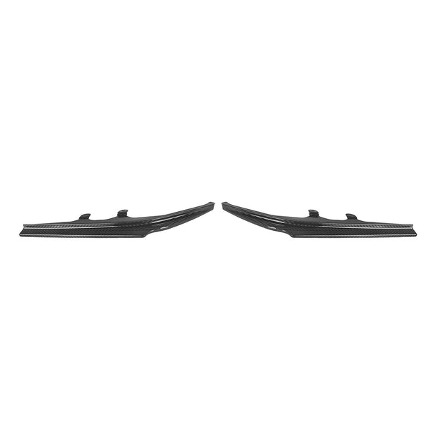 SooQoo BMW G42 M240i Rear Side Splitters In Gloss Carbon Fibre
