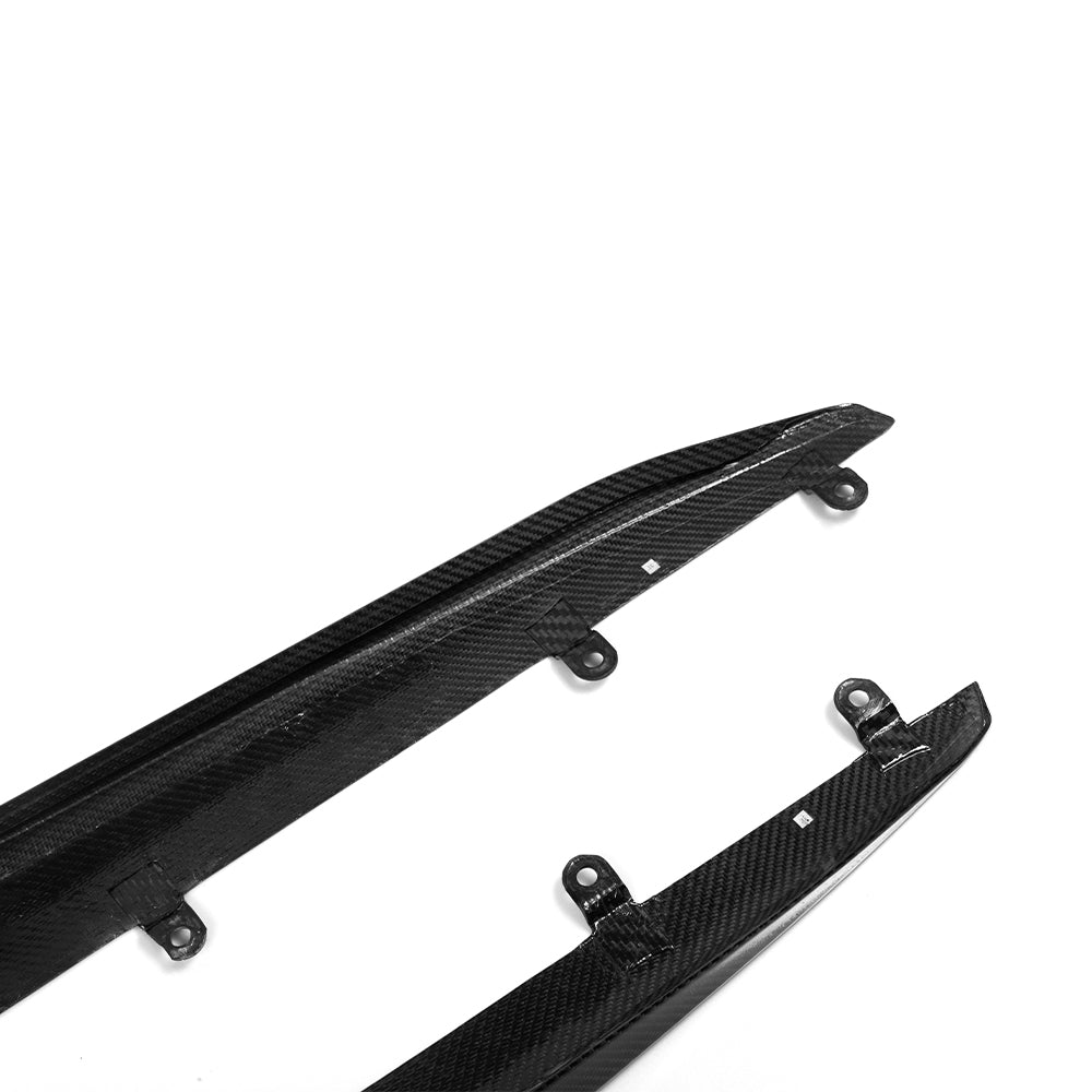 SooQoo BMW F91 & F92 M8 Side Skirts In Gloss Carbon Fibre