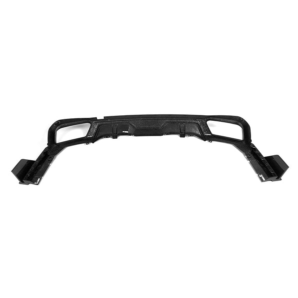 SooQoo BMW G05 X5 SQ Style Rear Diffuser In Gloss Carbon Fibre