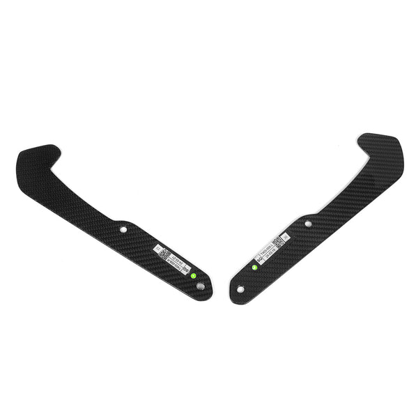 SooQoo BMW G80 M3 Front Mud Flaps In Gloss Carbon Fibre