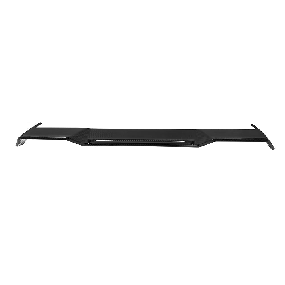 SooQoo BMW G05 X5 Rear Roof Spoiler In Gloss Carbon Fibre