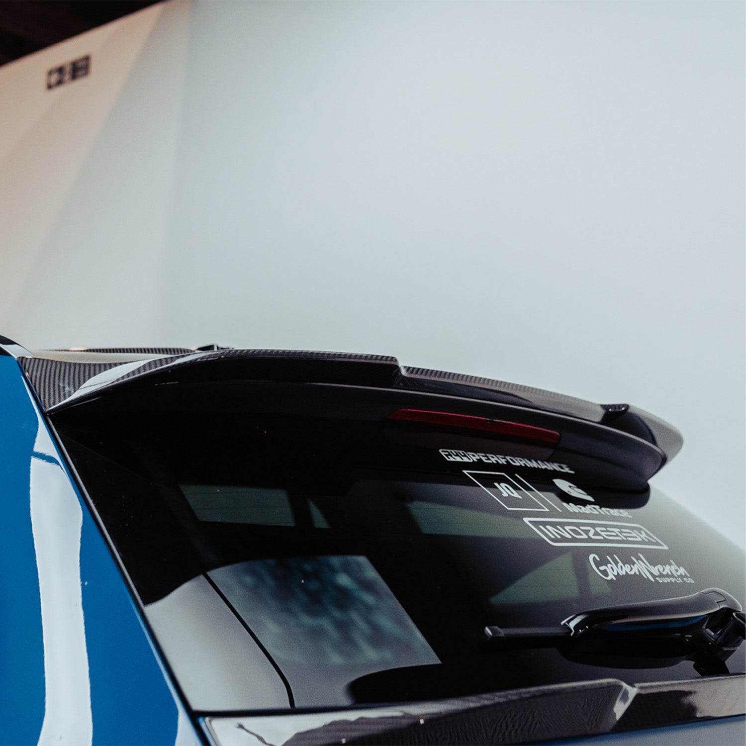 SooQoo BMW G81 M3 Touring Roof Spoiler In Gloss Pre Preg Carbon Fibre (2023+)