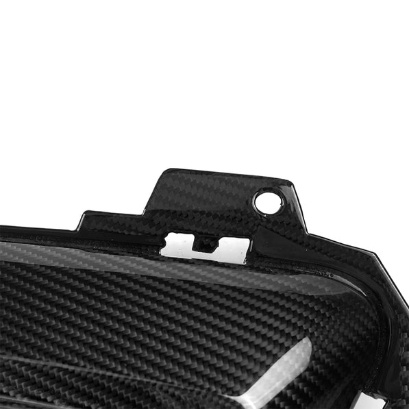 SooQoo BMW F95 X5M & F96 X6M LCI Front Ducts In Gloss Carbon Fibre