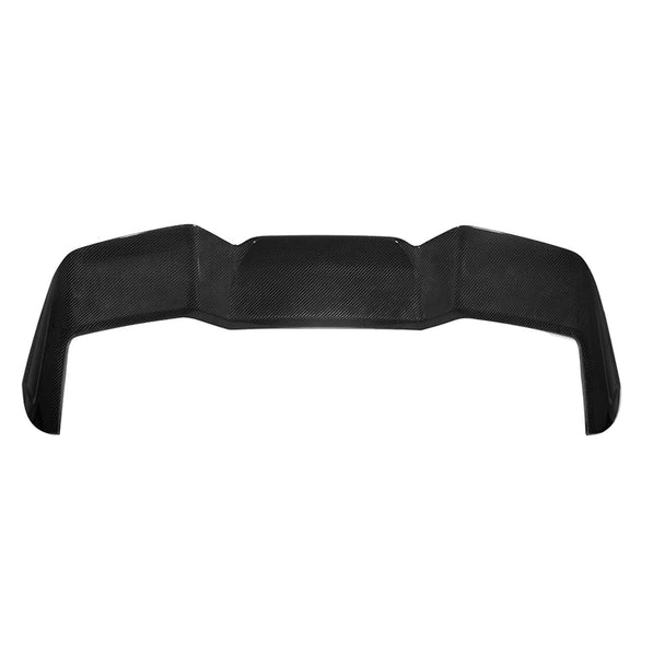 SooQoo BMW F95 X5M LCI Rear Roof Spoiler In Gloss Carbon Fibre